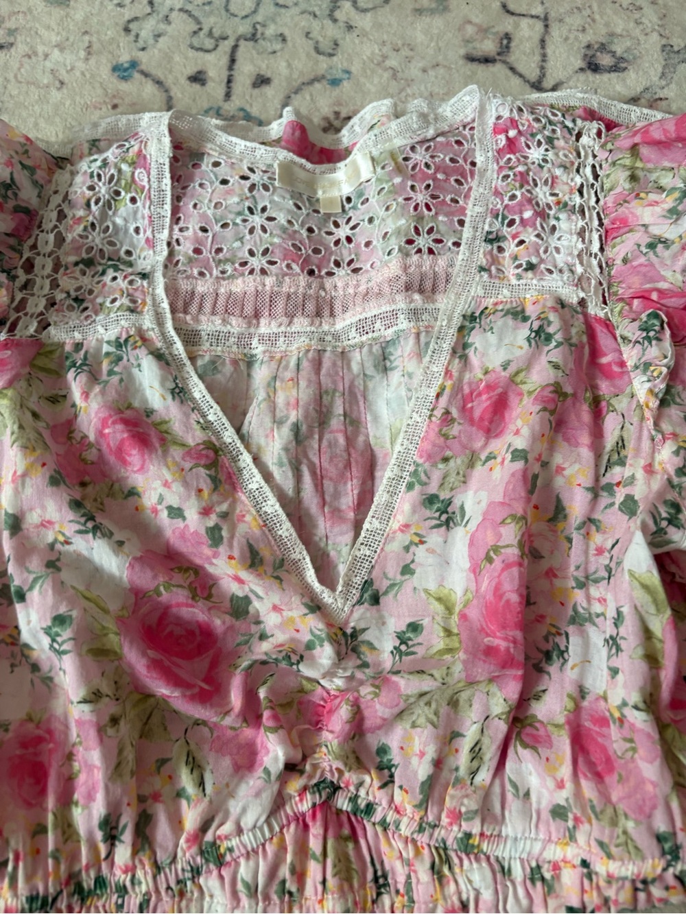 LoveShackFancy mini dress. Women’s size small. So pretty! - Picture 9 of 10